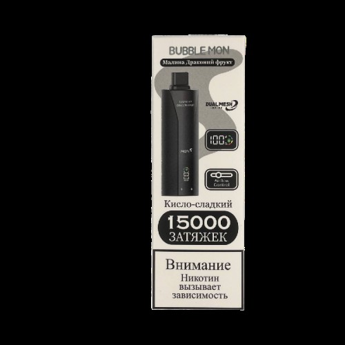 Bubble Mon Booster P-15000 Малина Драконий Фрукт