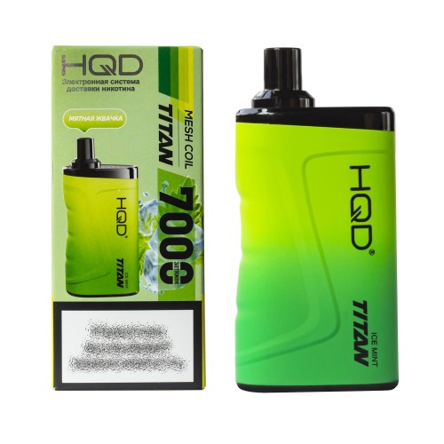 HQD Titan Ice Mint (hqd Титан Мятная Жвачка)