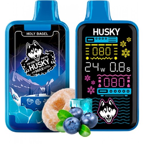 Husky Air Max Ultra Strong 25000 Holy Bagel (Пончик с Черникой)
