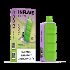 INFLAVE FLEX 12000 Кислое яблоко Слива