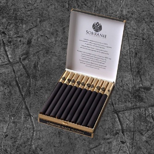 Сигареты Собрание Блэк Рашен (Sobranie Black Russian)